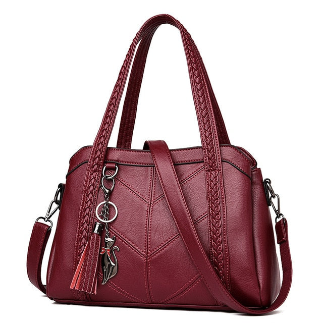 Genuine Leather Crossbody Bag