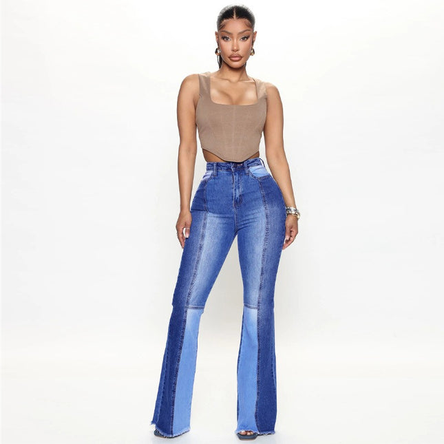 High Waist Boot Cut Jeans - Hey Love Boutique