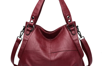 sheepskin soft leather bag