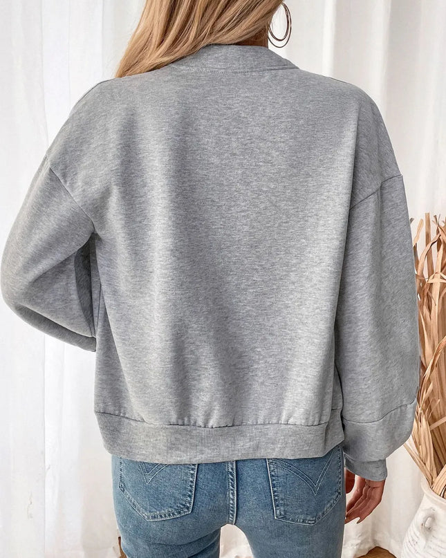Zip Up Long Sleeve Jacket