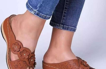 Wedge Versatile Fish Mouth Sandals