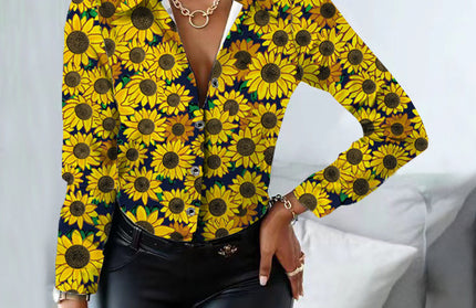 Sunflower Buttoned Shirt