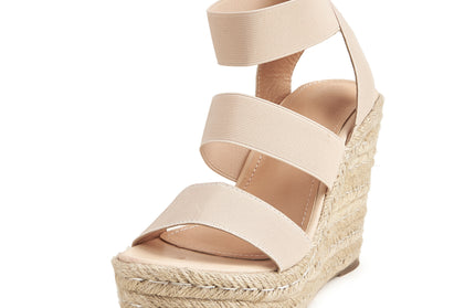 High Heel Wedge Heel Platform Sandals