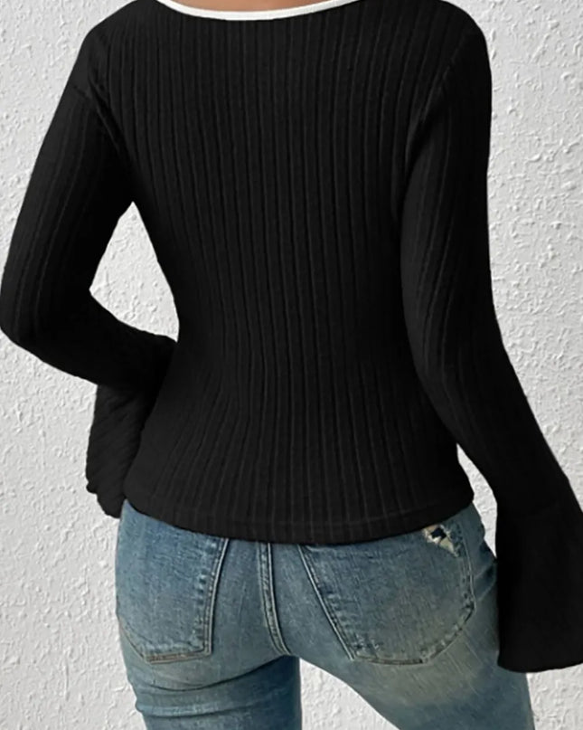 Scoop Long Sleeve Shirt