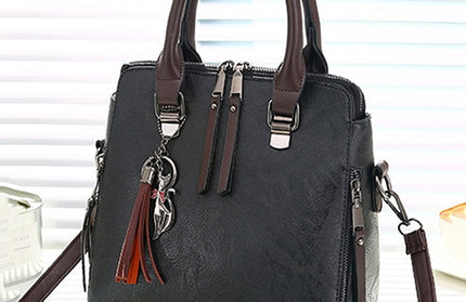 Crossbody Vintage Leather HandBags - Hey Love Boutique