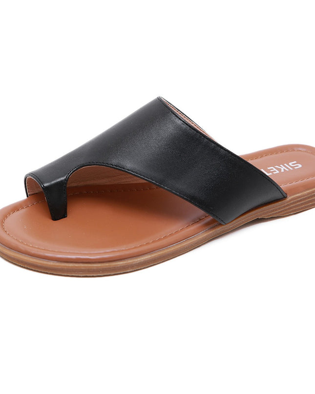 Summer European and American Sandals Beach Large Casual Flat Shoes