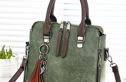 Crossbody Vintage Leather HandBags - Hey Love Boutique