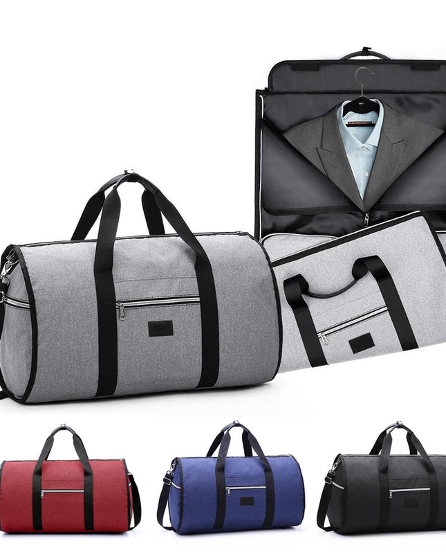 Waterproof Travel Bag Mens Garment Bags Women Travel Shoulder Bag 2 In 1 Large Luggage Duffel Totes Carry On Leisure Hand Bag