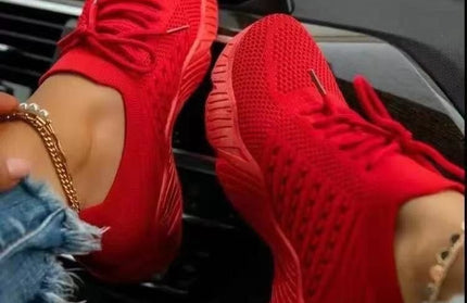 Mesh Thick Sole Sneakers