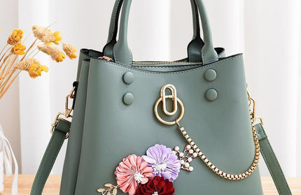 Flower Chain Single Shoulder Crossbody Bag