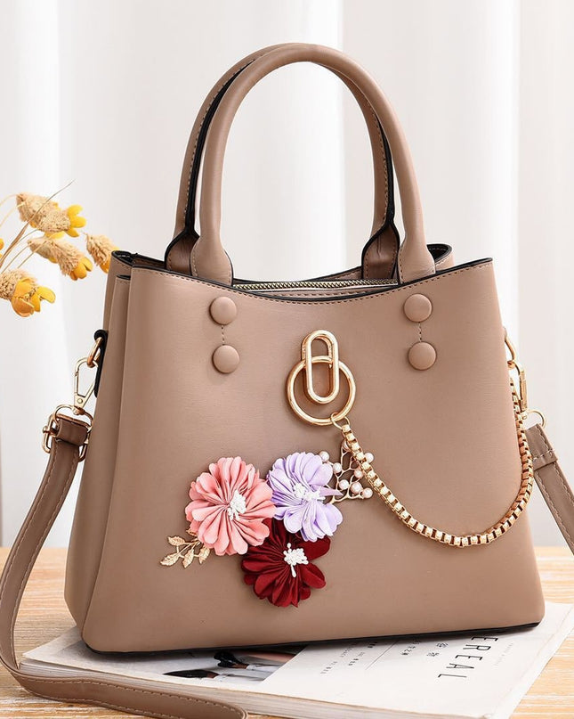 Flower Chain Single Shoulder Crossbody Bag
