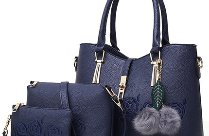 Casual Tote Messenger Bag Set