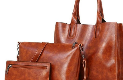 Trunk Tote Spanish Shoulder Bag Set