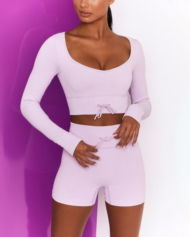 High Waist Seamless Yoga Set