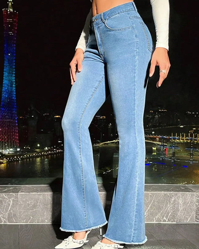 Bootcut Jeans with Pockets