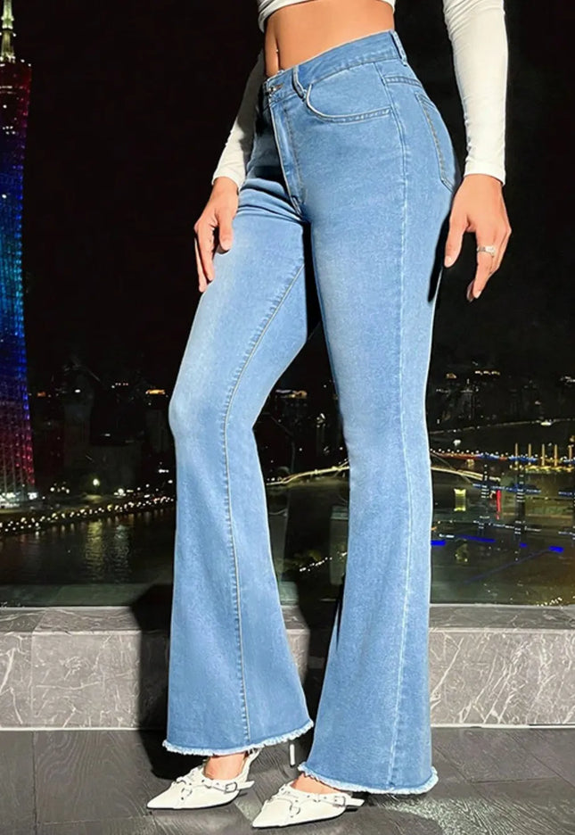 Bootcut Jeans with Pockets