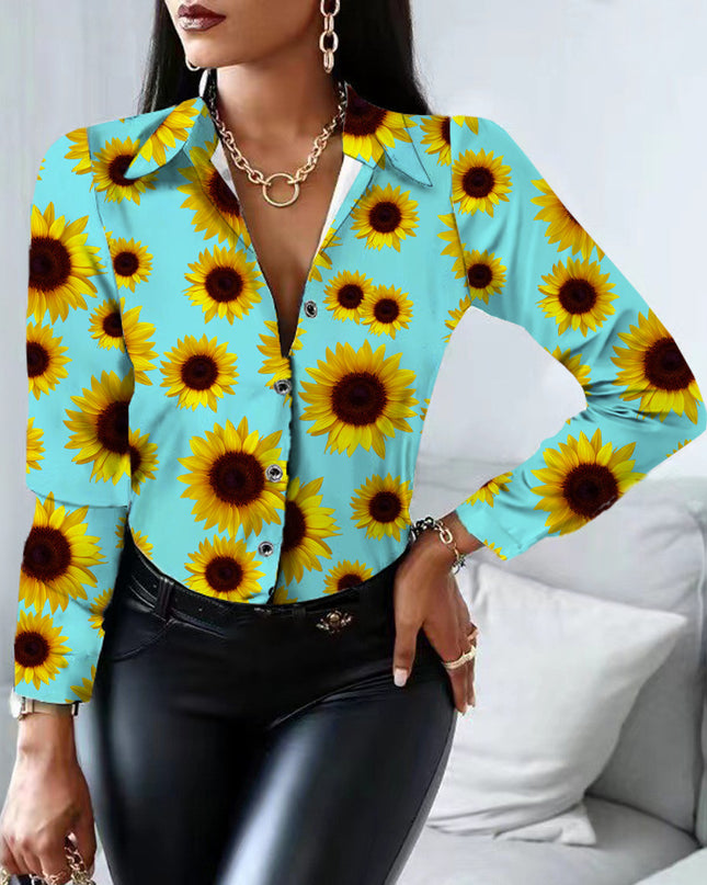 Sunflower Buttoned Shirt