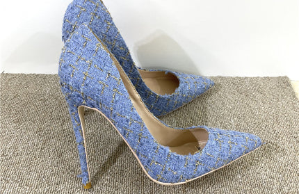 Pointed Toe Stiletto High Heels