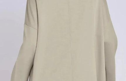 Quarter Zip Long Sleeve Hoodie