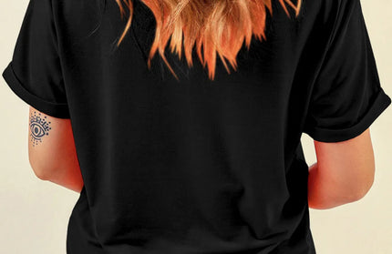 Letter Graphic Short Sleeve T-Shirt