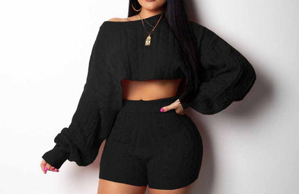 Sexy Knit Sweater Matching Sets