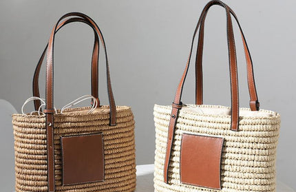 Bohemian Straw Shoulder Bag