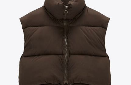 Simple Zipper Vest - Hey Love Boutique