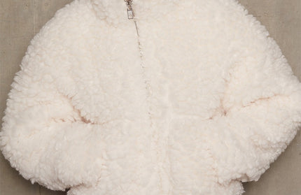 Fluffy Fleece Coat - Hey Love Boutique
