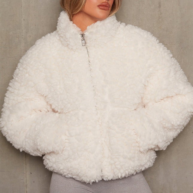 Fluffy Fleece Coat - Hey Love Boutique