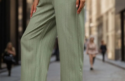 High Waist Wide Leg Pants