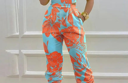 Open Back Cross Lace Up Bow Jumpsuit
