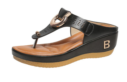 Beach Flip-Flops Wedge Sandals