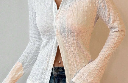 Elegant Long Sleeved Shirt