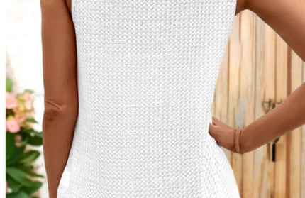 Lace Detail V-Neck Tank Top