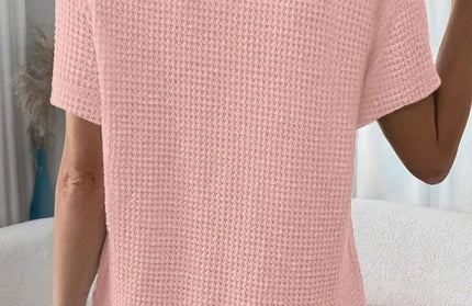 Knitted One Shoulder Sleeved Sweater