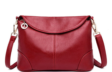 Crossbody Soft Leather Square Bag