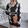 Black (without belt) / S