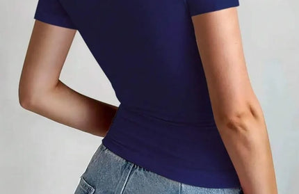 Casual Slim Fit Short Sleeved T-shirt