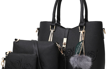 Casual Tote Messenger Bag Set