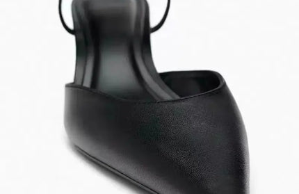 Slope Heel with Back Strap