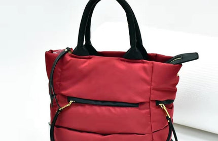 Feather Padded Crossbody Bag