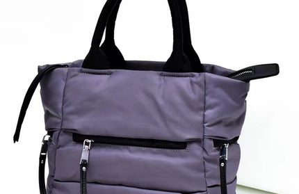 Feather Padded Crossbody Bag