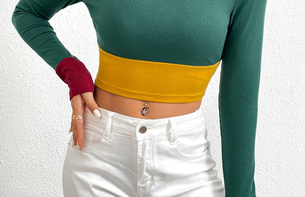 Short Patchwork Top - Hey Love Boutique