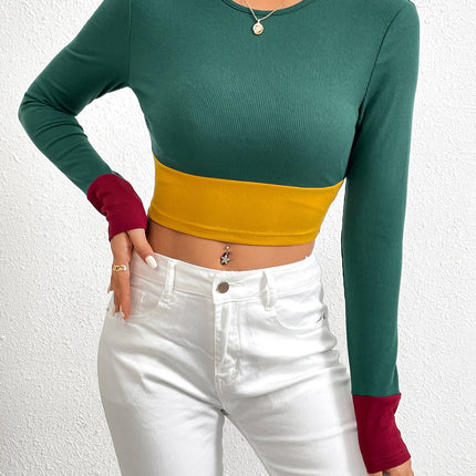 Short Patchwork Top - Hey Love Boutique