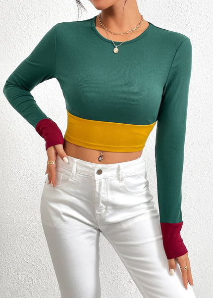 Short Patchwork Top - Hey Love Boutique