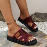Wine red cross / 36