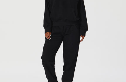 Hooded Loose Sport Sweater Set