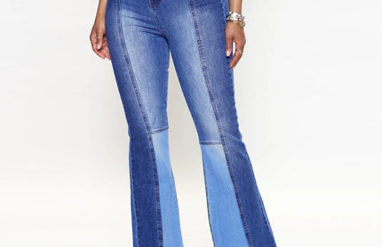 High Waist Boot Cut Jeans - Hey Love Boutique