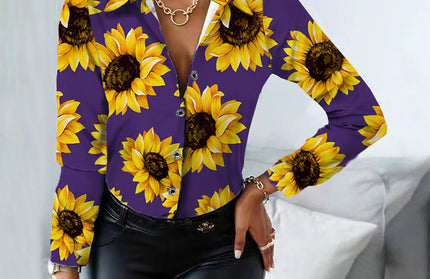 Sunflower Buttoned Shirt