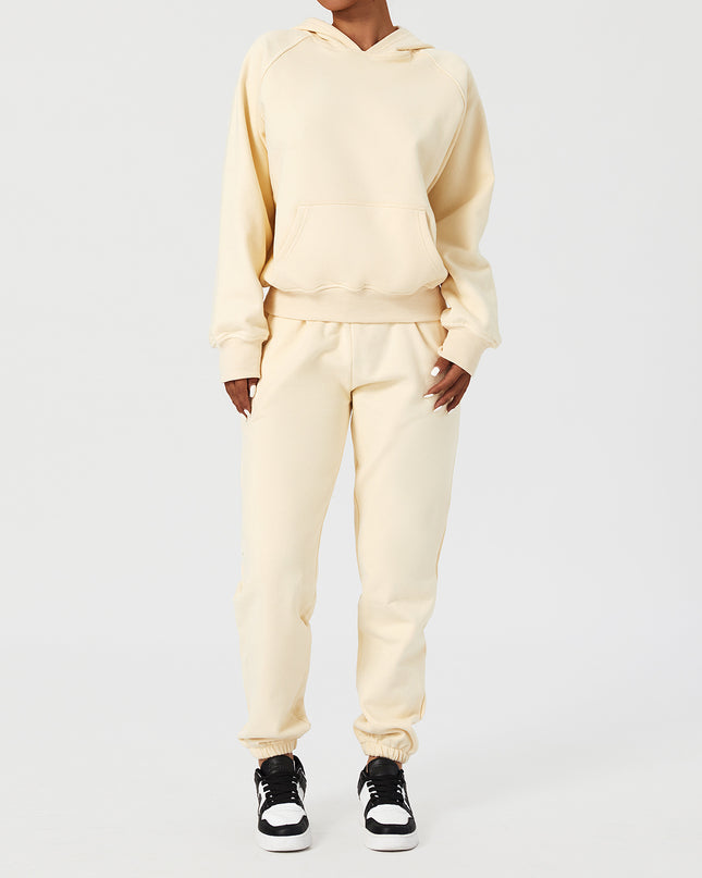 Hooded Loose Sport Sweater Set